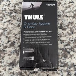 Thule One-Key System  6-pack