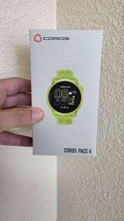 COROS Pace 4 neon yellow GPS Running Watch
