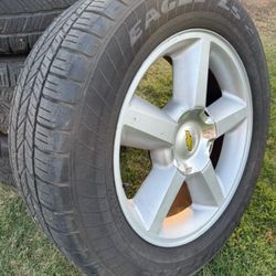 20 Inch Chevy Silverado Tahoe Suburban Stock Wheels LTZ GMC Sierra Yukon Escalade Rims And Tires