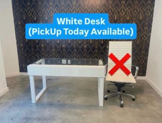 Workstation White Desk (1 Available)