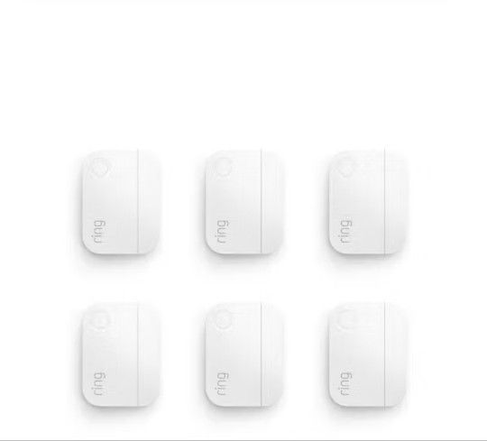 6-Pack Alarm Window and Door Contact Sensor (for 2nd Generation)
