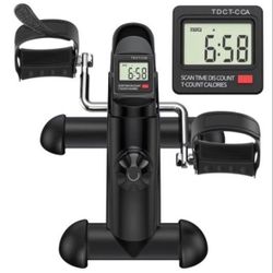 New Under Desk Bike Pedal Exerciser With LCD Display 