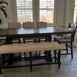 Wooden Dining Table And Chairs