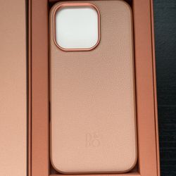 BANG & OLUFSEN MAGSAFE-COMPATIBLE LEATHER CASE FOR IPHONE 16