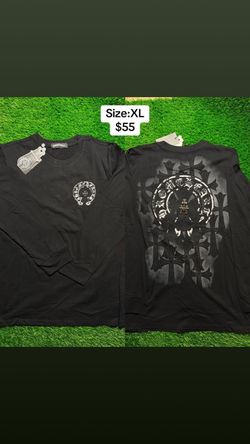 Chrome Hearts Black Long Sleeve T-Shirt XL