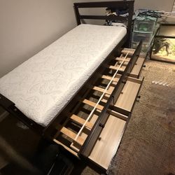 Twin Trundle Bed With Storage