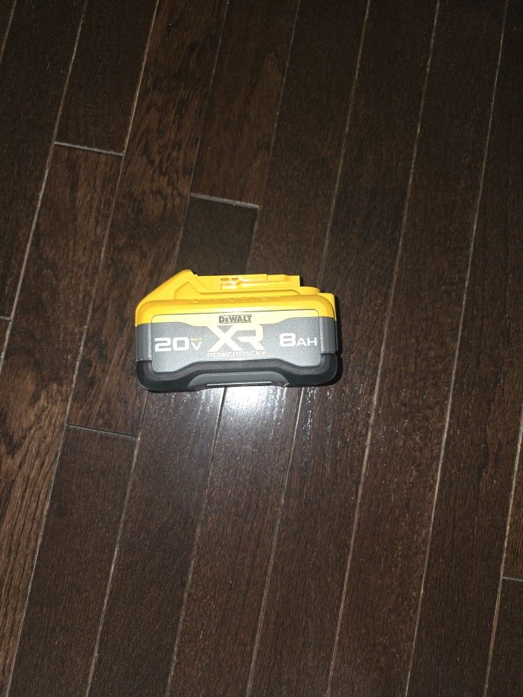 
DEWALT
20V MAX XR POWER-Pack Lithium-Ion 8.0Ah Battery