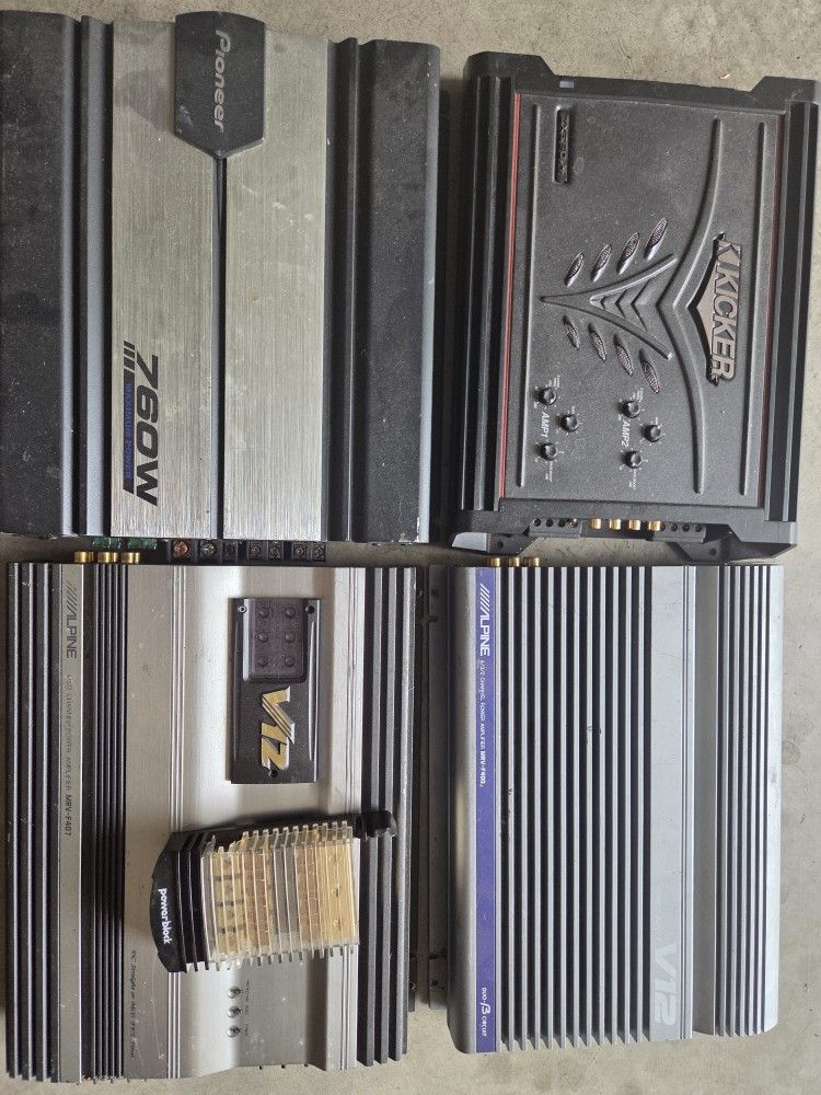 Car Amps And Subs