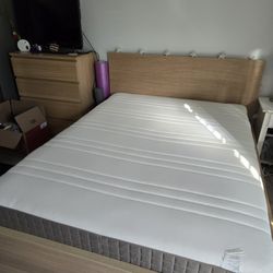 Queen Mattress & Bed Frame For Sale