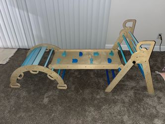 Kids climbing set and bike