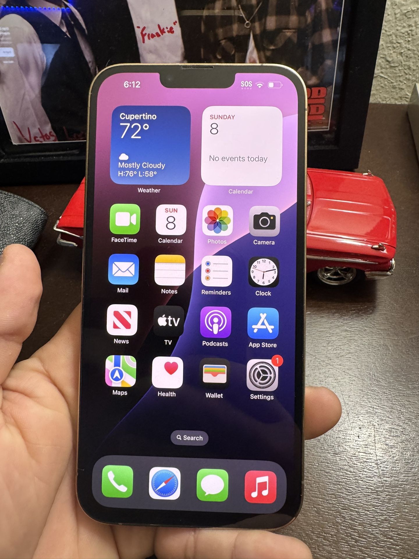Iphone 13 Pro Max 128gb Gold AT&T