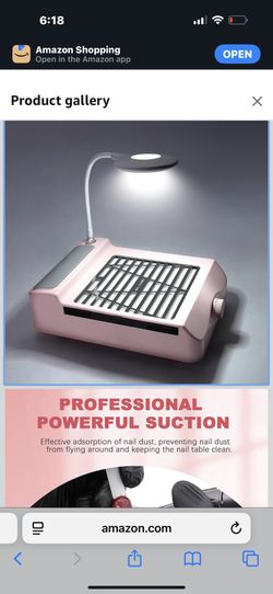 Nail Grinding Dust Fan And Light 