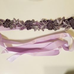 Flower Girl Sash 