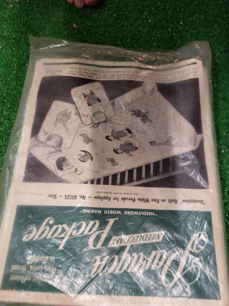 Sewing Pattern And Supplies
