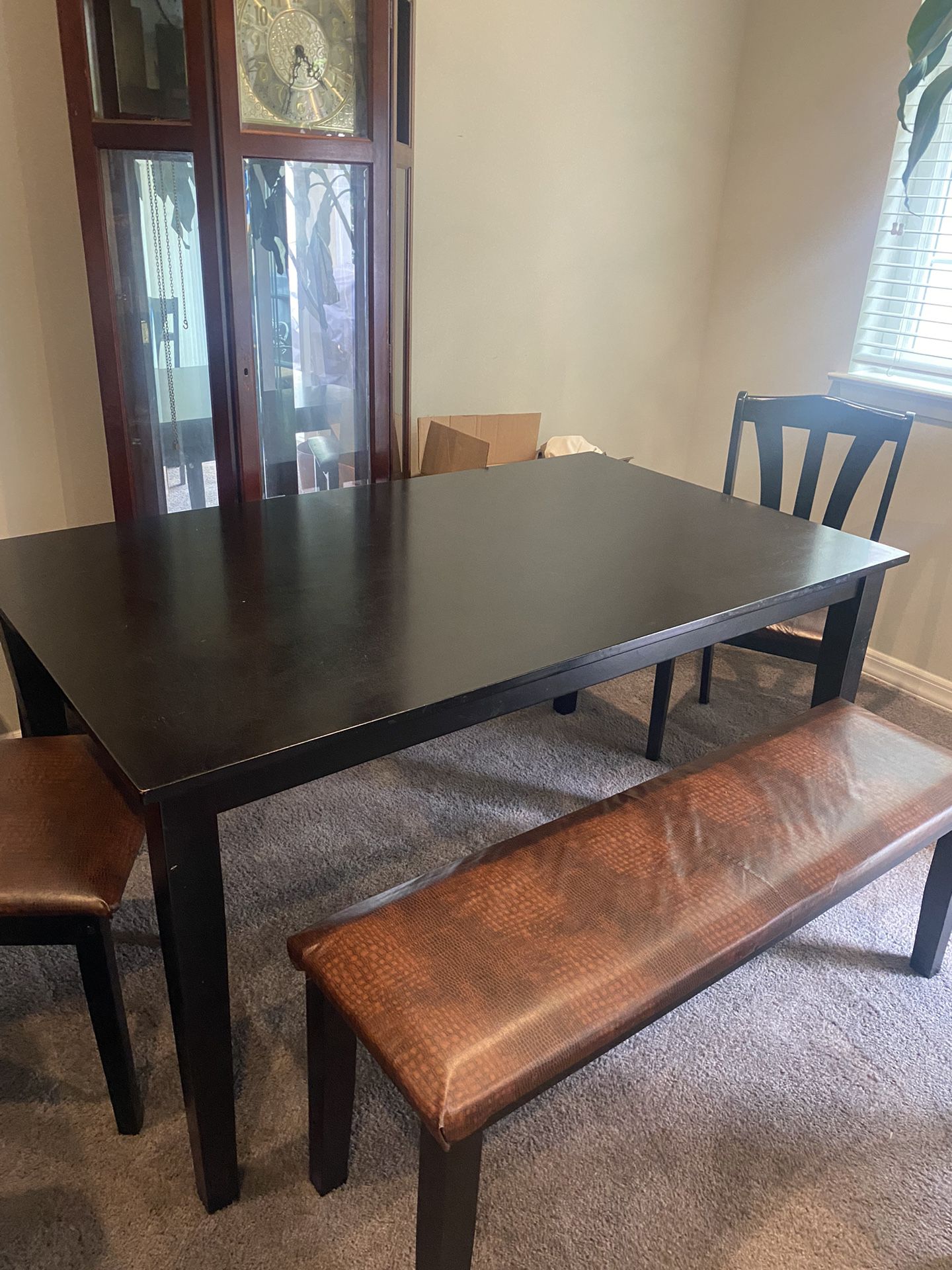 Kitchen Table and Chairs/bench Set 
