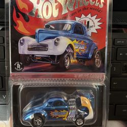 2020 Hot Wheels RLC Selections WILD BLUE 41 WILLYS GASSER RRs