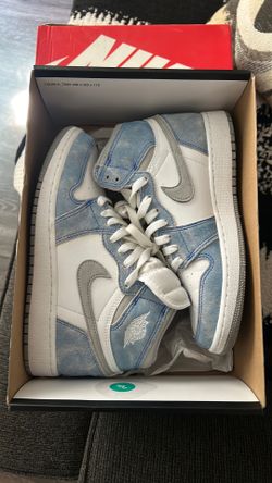 air jordan 1 retro high og GS hyper royal/white
