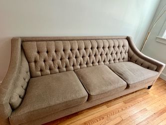 Arhaus Rylan 3-seat Sofa in Taranto Dove (Rare, Discontinued) – Great Condition