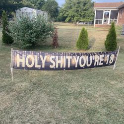 18th Birthday Banner 