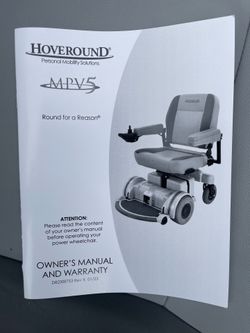 Hoveround MPV5 Power Wheelchair + Vehicle Lift | Fully Functional | Clean