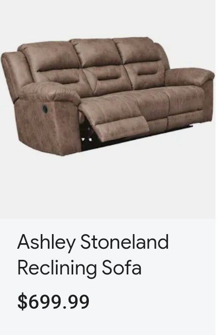 ASHLEY Reclining Sofa
