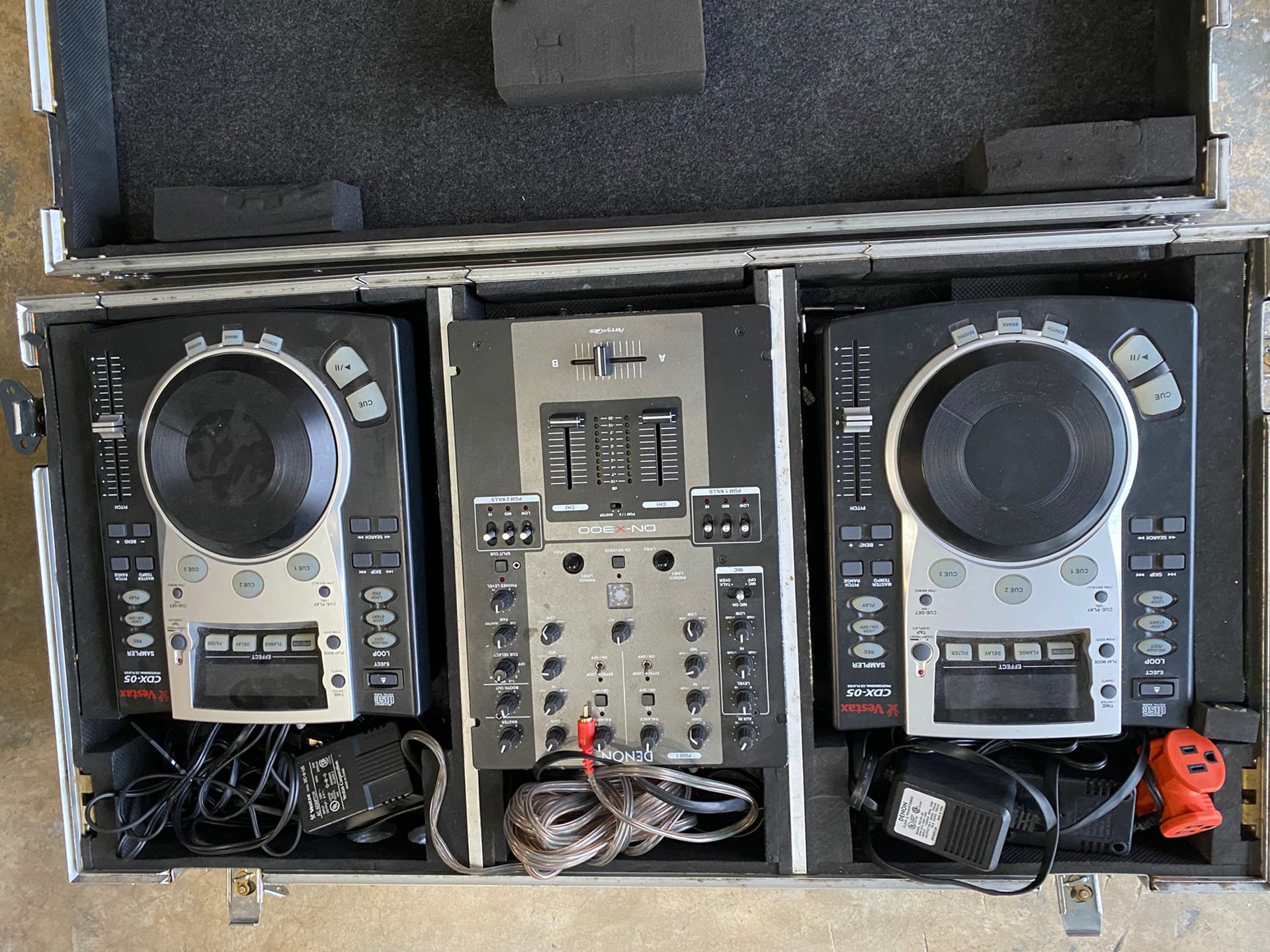 Vestax CDX-05 CDX-05 CDJ 2台セット vestax CDX-05 CDJ 2台セット