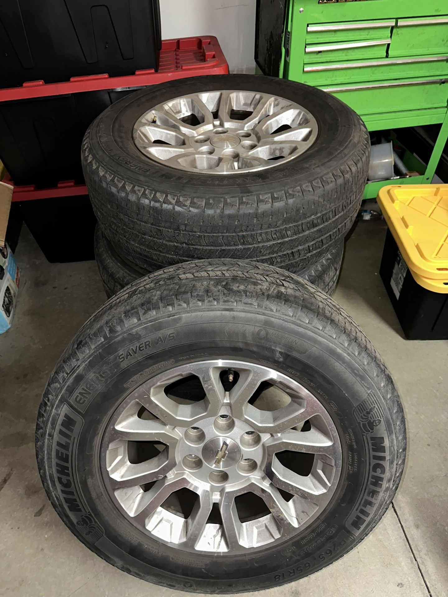 6x139 wheels silverado stock oem wheels and tires 18” stocks