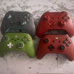 4 New Xbox One Controllers 