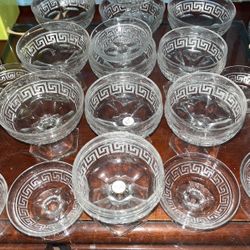 Greek Key Low Sherbets