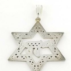 Men's Women's Sterling Silver 925 Charm / Pendant  #82357