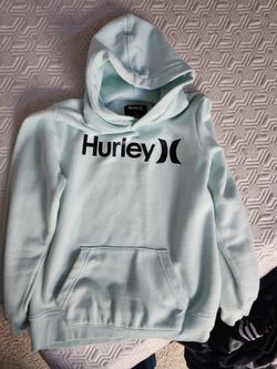 Hurley Kids Large Light Blue hoodie