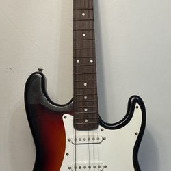 ION Sunburst Stratocaster Right Handed Electric Guitar Strat (#1051)