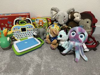 V Techs, Harness, Stuff Animals