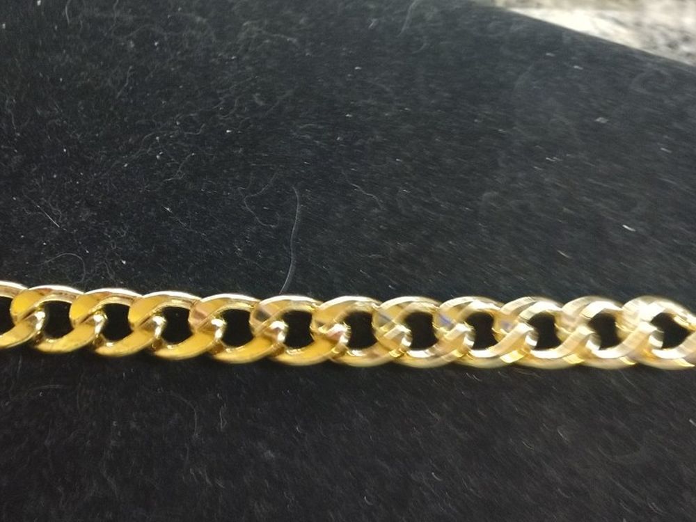 Men's Gold Dipped Bracelet
