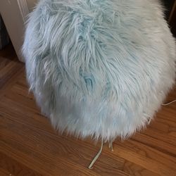 Light Blue Ball Chair 