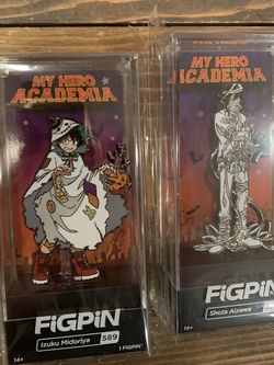Halloween Figpin Aizawa And Midoriya MHA