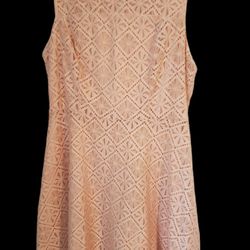 ADORABLE PEACH DRESS 