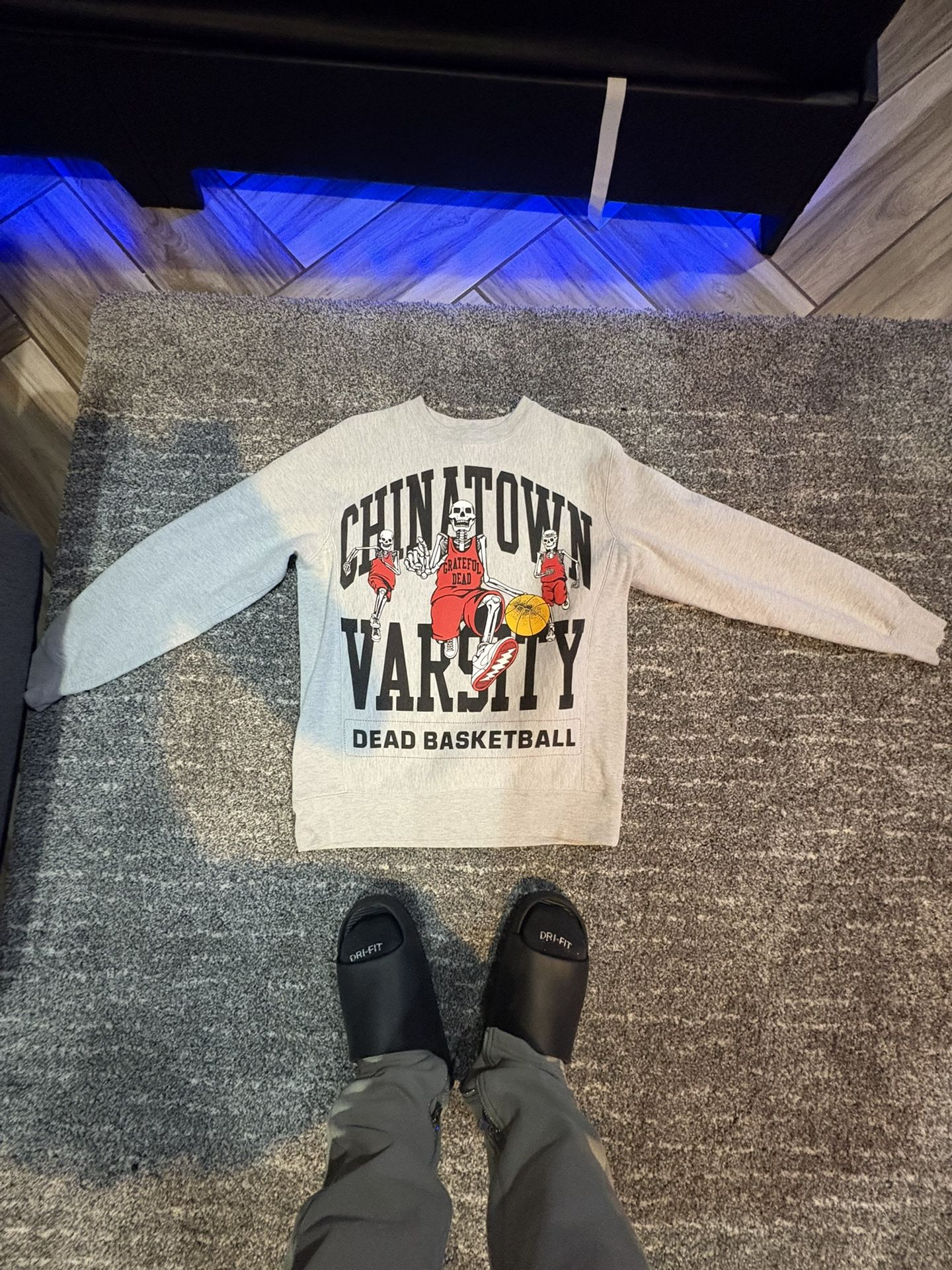 Discontinued China Town Market x Dead Basketball Crewneck