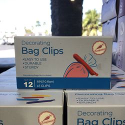 Decorating Bag Clips 12PCS