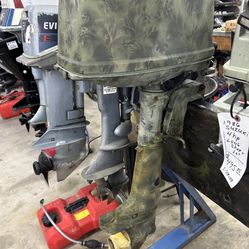 1992 Nissan 5hp Outboard Motor 15” 