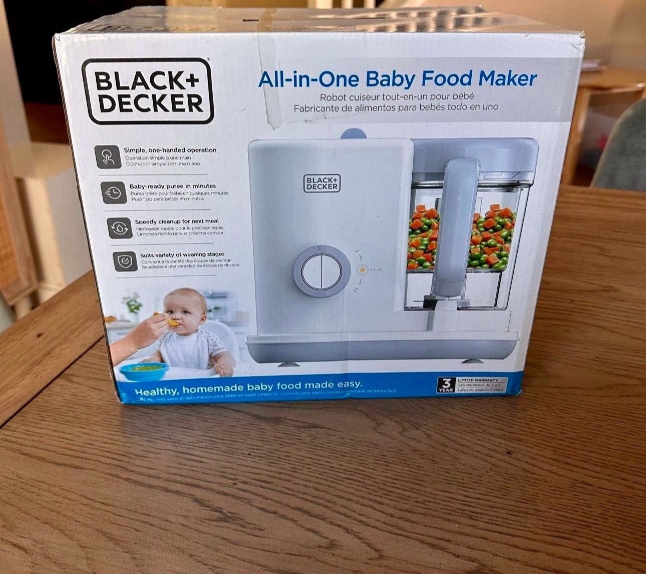 Black And Decker All In One Baby Food Maker