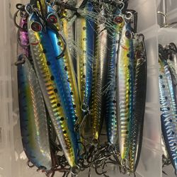 Never Used Ocean Fishing Jig Lures