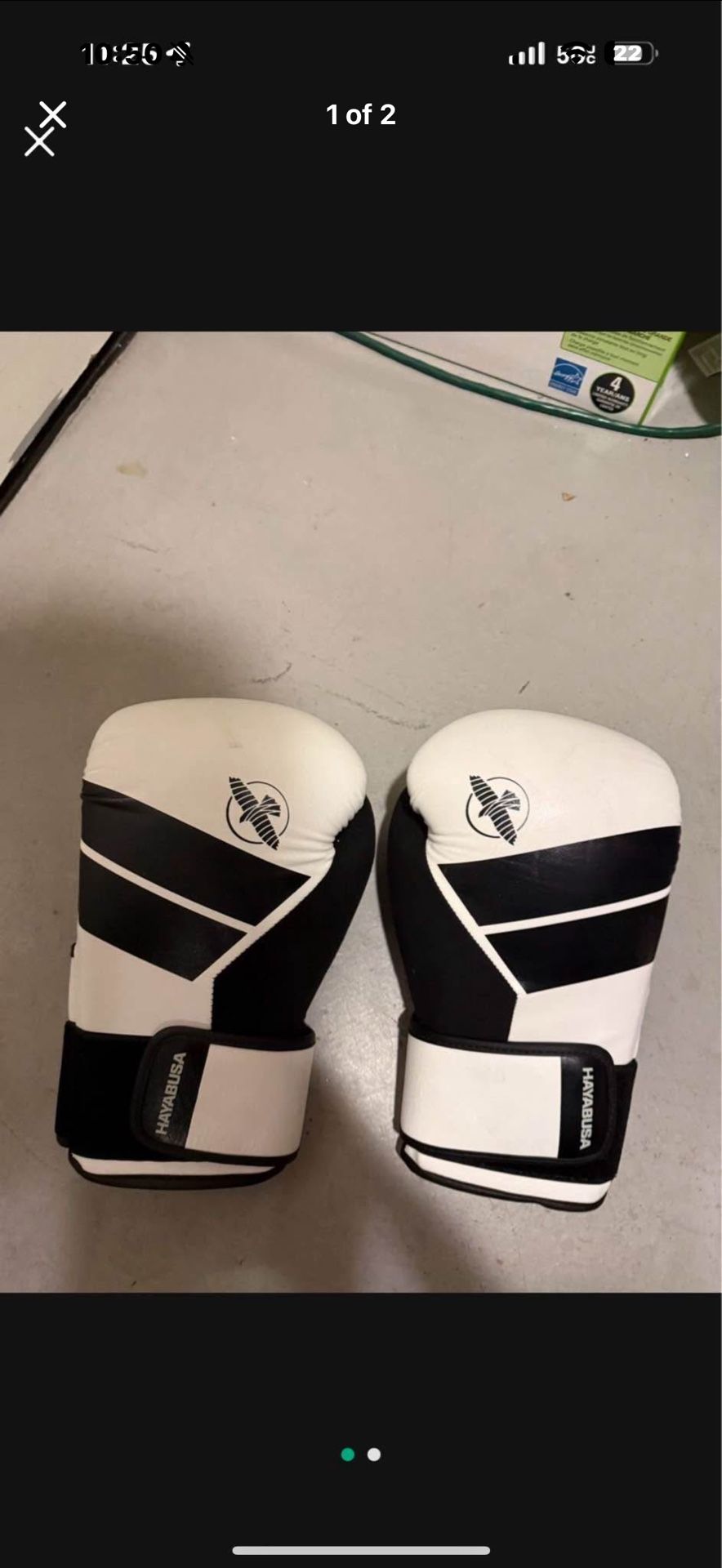 Hayabusa S4 White 16OZ Muy Thai Gloves - 30% Off