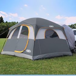 SUV Tent for Camping, 6-Person SUV Tailgate Tent - Easy Set Up with Rainfly, 10'x9'x78in(H)