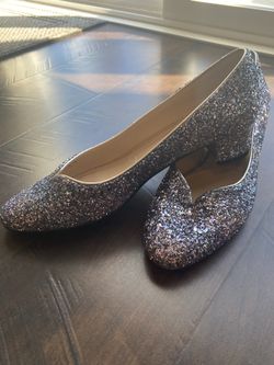 J Renee Bambalina Glitter Shoes Size 9