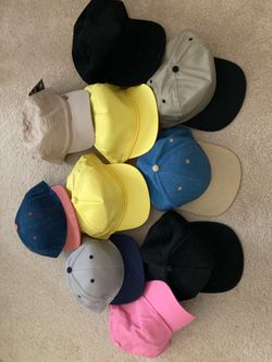 10 new hats(The size is adjustable).
