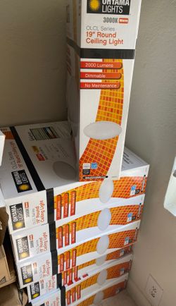 19 round ceiling light