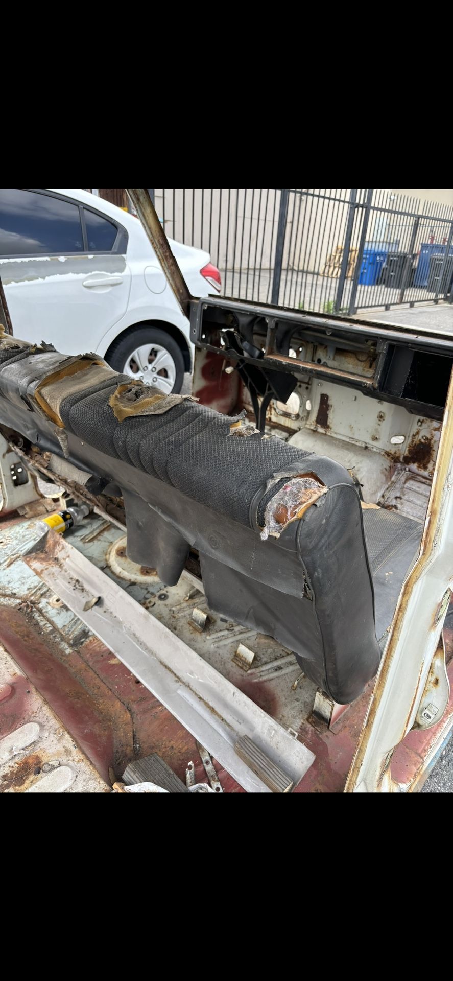 Land Cruiser Fj55 Front Seat Bench