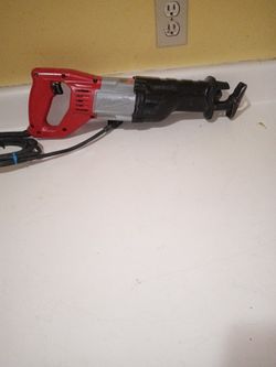 Milwaukee 6519-31 Corded Reciprocating Sawzell Like New 