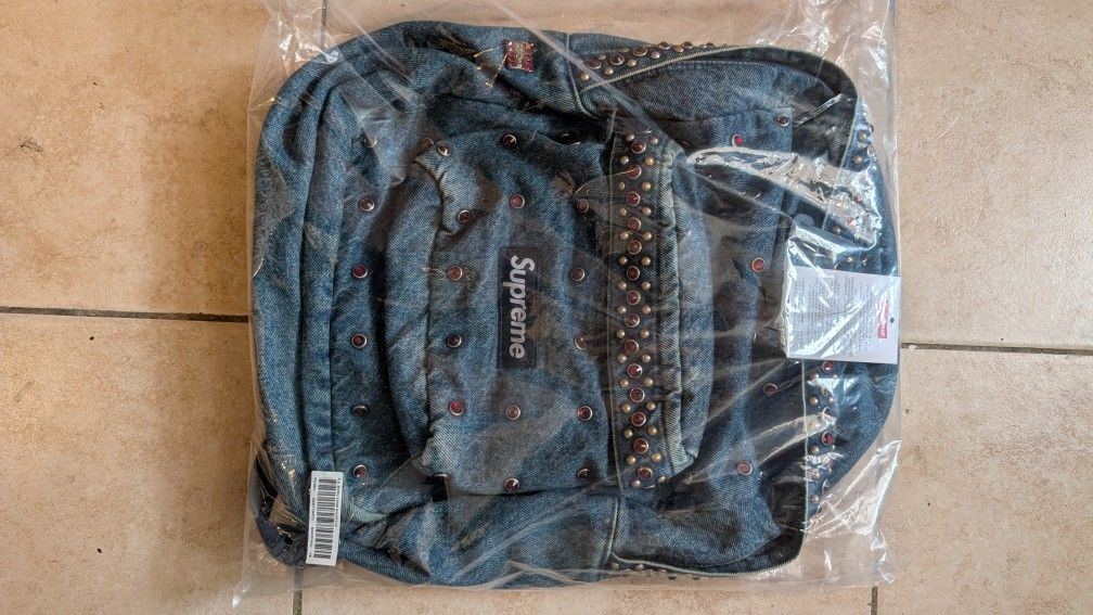Supreme B.B Simon Denim Backpack